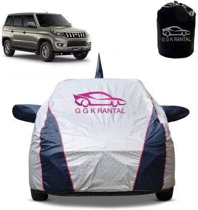 G G K RANTAL Car Cover For Mahindra Bolero Neo (With Mirror Pockets)