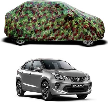 MITHILA MART Car Cover For Maruti Suzuki, Toyota Baleno, Baleno 1.2 Alpha, Baleno 1.2 CVT Delta, Baleno 1.2 CVT Zeta, Baleno 1.2 Delta, Baleno 1.2 Sigma, Baleno 1.2 Zeta, Baleno 1.6i, Baleno Alpha Diesel, Baleno Alpha Petrol, Baleno Lxi, Baleno Vxi, Baleno RS 1.0, Baleno Vxi, Baleno ZXi, Baleno DualJet Delta Petrol, Baleno Zeta Diesel, Glanza, Glanza G, Glanza V, Glanza G Hybrid, Glanza G Smart Hybrid Petrol (With Mirror Pockets)