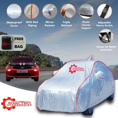 STARTEN Car Cover For Tata Altroz XE Petrol (With Mirror Pockets)