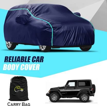 EverLand Car Cover For Mahindra Thar, Thar 700 CRDe ABS Diesel, Thar CRDe, Thar CRDe ABS Diesel, Thar DI 4X2, Thar DI 4X2 PS, Thar DI 4X4 (With Mirror Pockets)