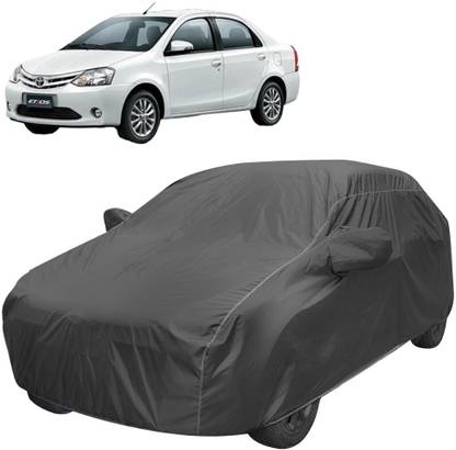 BOTAUTO Car Cover For Toyota Etios, Etios 1.4 Xclusive, Etios Cross (With Mirror Pockets)