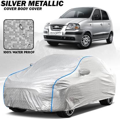 FABZEX Car Cover For Hyundai Santro Xing (With Mirror Pockets)