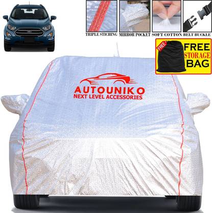 autouniko Car Cover For Ford Ecosport, Ecosport 1.0 Ecoboost Titanium Plus (With Mirror Pockets)