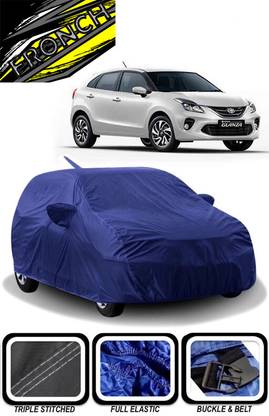 FRONCH Car Cover For Toyota Glanza G Smart Hybrid Petrol (With Mirror Pockets)