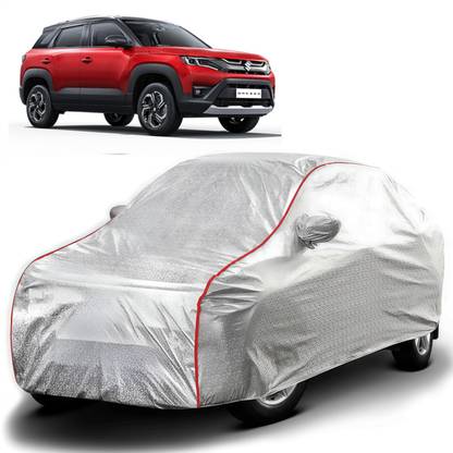 TEASN Car Cover For Maruti Suzuki Vitara Brezza (With Mirror Pockets)