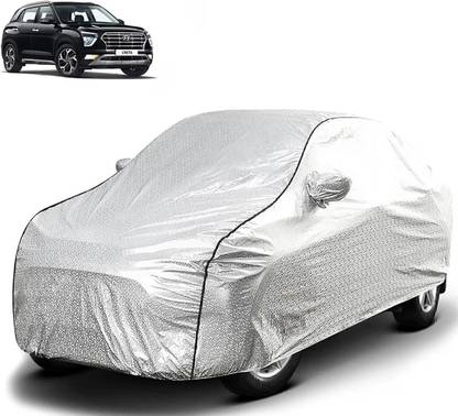 FABTEC Car Cover For Hyundai Creta, Creta 1.4 CRDi L, Creta 1.4 CRDi S, Creta 1.4 CRDi S Plus, Creta 1.4 E Plus Diesel, Creta 1.4 EX Diesel, Creta 1.4 S Diesel, Creta 1.6 CRDi AT SX Plus, Creta 1.6 CRDi SX, Creta 1.6 CRDi SX Option, Creta 1.6 CRDi SX Plus, Creta 1.6 E, Creta 1.6 E Plus, Creta 1.6 E Plus Diesel, Creta 1.6 E Plus Petrol, Creta 1.6 EX Diesel, Creta 1.6 EX Petrol, Creta 1.6 S Automatic Diesel, Creta 1.6 SX, Creta 1.6 SX Automatic, Creta 1.6 SX Automatic Diesel, Creta 1.6 SX Automatic Petrol, Creta 1.6 SX Diesel, Creta 1.6 SX Dual Tone, Creta 1.6 SX Dual Tone Diesel, Creta 1.6 SX Dual Tone Petrol, Creta 1.6 SX Option, Creta 1.6 SX Option Diesel, Creta 1.6 SX Option Executive Diesel, Creta 1.6 SX Option Executive Petrol, Creta 1.6 SX Option Petrol, Creta 1.6 SX Petrol, Creta 1.6 VTVT L, Creta 1.6 VTVT S, Creta 1.6 VTVT SX Plus, Creta 2020 (With Mirror Pockets)