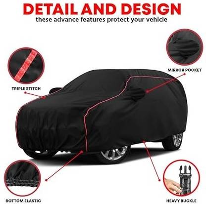 KAHRA Car Cover For Hyundai Aura SX Plus AMT Diesel (With Mirror Pockets)