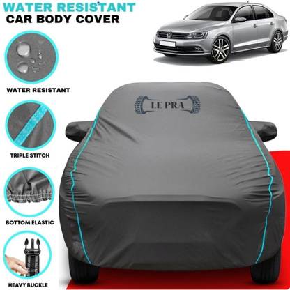 LE PRA Car Cover For Volkswagen Jetta, Jetta 1.4 TSI Comfortline, Jetta 1.4 TSI Trendline, Jetta 1.6L, Jetta 1.9 TDI, Jetta 1K2 1.4 TSI, Jetta 1K2 2 FSI, Jetta 1K2 2 TDI, Jetta 1K2 2.5 TFSI, Jetta 2.0L TDI Comfortline, Jetta 2.0L TDI Highline, Jetta 2.0L TDI Highline AT, Jetta 2.0L TDI Trendline, Jetta Facelift (With Mirror Pockets)