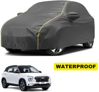xodi Car Cover For Hyundai Creta, Creta 1.6 E, Creta 1.6 SX, Universal For Car (With Mirror Pockets)