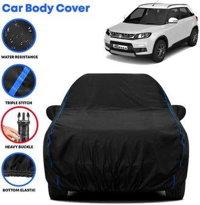 Grizzly Car Cover For Maruti Suzuki Brezza, Vitara Brezza, Vitara Brezza LDi, Vitara Brezza VDi (With Mirror Pockets)