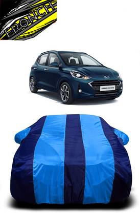 FRONCH Car Cover For Hyundai Grand I10 Nios Sportz 1.2 Kappa VTVT Dual Tone (With Mirror Pockets)