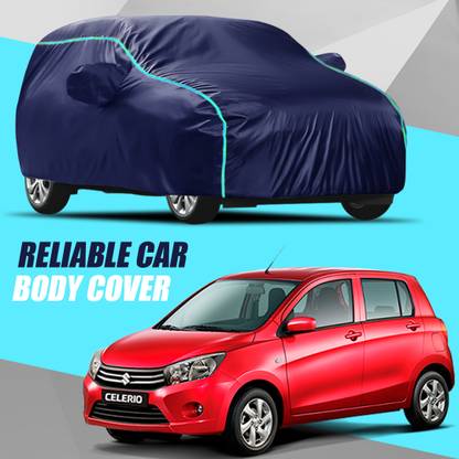 R Rayvin Star Car Cover For Maruti Suzuki Celerio (With Mirror Pockets)