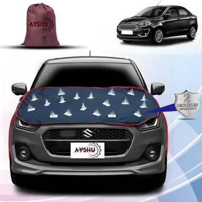 AYSHU Car Cover For Ford Figo Aspire, Figo Aspire 1.2 Ti-VCT Ambiente, Figo Aspire 1.2 Ti-VCT Trend (Without Mirror Pockets)