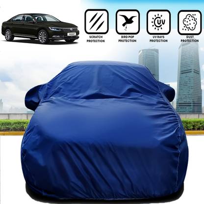RWT Car Cover For Volkswagen Passat 1.4 TSI BlueMotion 6MT (125 HP), Passat 1.4 TSI BlueMotion 6MT (150 HP) (With Mirror Pockets)