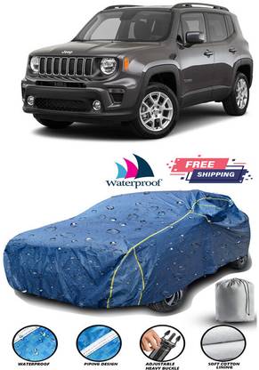 AUTOGARH Car Cover For Jeep Renegade (With Mirror Pockets)