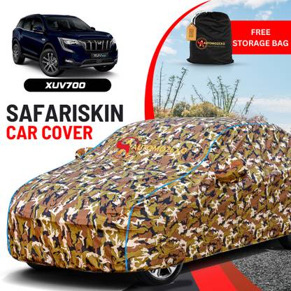 AUTOMOZEXO Car Cover For Mahindra XUV 700 (With Mirror Pockets)