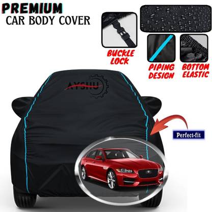 AYSHU Car Cover For Jaguar XF, XF 2.0 Diesel Portfolio Diesel, XF 2.0 Diesel Prestige Diesel (With Mirror Pockets)