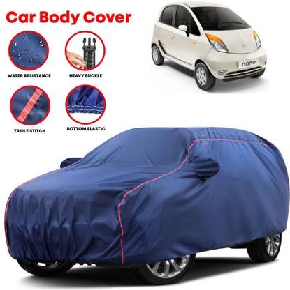 favy Car Cover For Tata Nano, Nano CNG XM, Nano Genx, Nano LX, Nano XE, Nano XM (Without Mirror Pockets)