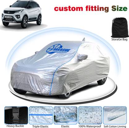 GARREGE Car Cover For Tata Nexon (With Mirror Pockets)