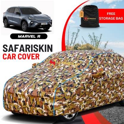 AUTOMOZEXO Car Cover For MG Universal For Car (With Mirror Pockets)