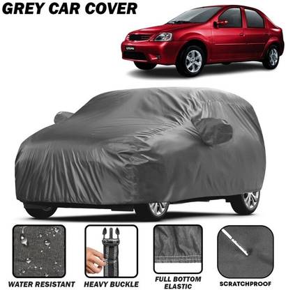 kerwa Car Cover For Renault Logan Edge, Logan CNG, Logan 1.5 DLX (With Mirror Pockets)