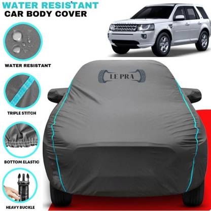 LE PRA Car Cover For Land Rover Freelander 2, Freelander 2 HSE, Freelander 2 S, Freelander 2 SE, Freelander 2 Sterling Edition (With Mirror Pockets)