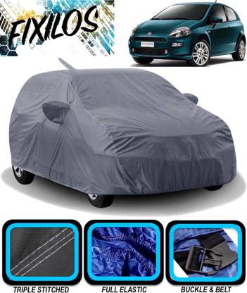 FIXILOS Car Cover For Fiat Grande Punto (With Mirror Pockets)