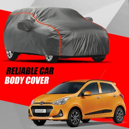 WAKLANE Car Cover For Hyundai Grand i10 (With Mirror Pockets)