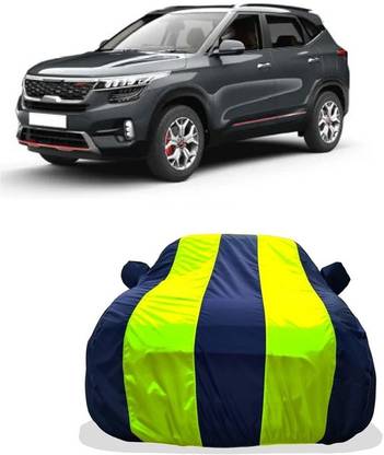 Tricway Car Cover For Kia Seltos HTX Plus D Diesel (With Mirror Pockets)