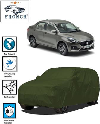 FRONCH Car Cover For Maruti Suzuki Swift Dzire (With Mirror Pockets)