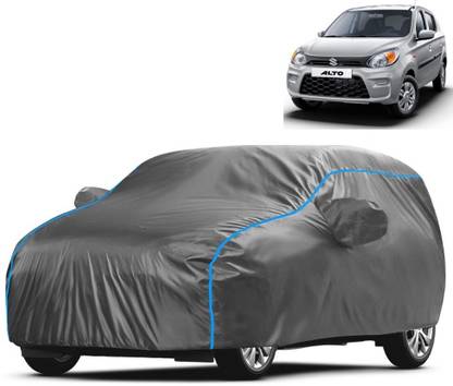 WSK Car Cover For Maruti Suzuki Alto, Alto 800, Alto 800 CNG LX, Universal For Car (With Mirror Pockets)