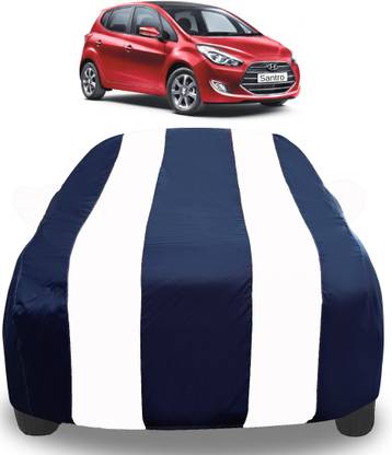Amanzo Car Cover For Hyundai Santro Embera (With Mirror Pockets)