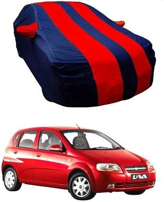 RAGHURANI Car Cover For Chevrolet Aveo Uva (With Mirror Pockets)