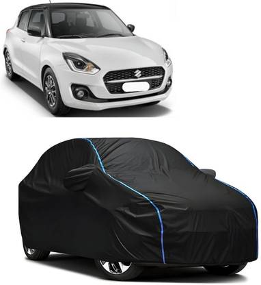 twosoft Car Cover For Maruti Suzuki Swift, Swift AMT VDI, Universal For Car (With Mirror Pockets)