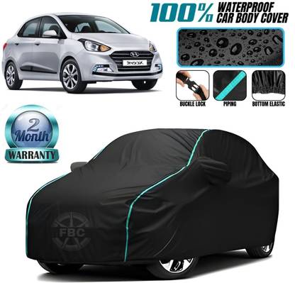 FBC Car Cover For Hyundai Xcent, Universal For Car (With Mirror Pockets)