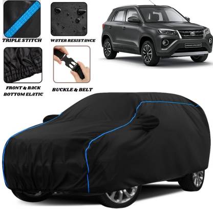 VOICO Car Cover For Toyota Urban Cruiser, Urban Cruiser Hyryder (With Mirror Pockets)