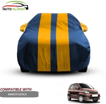 AUTO ALAXON Car Cover For Maruti Zen Estilo (With Mirror Pockets)