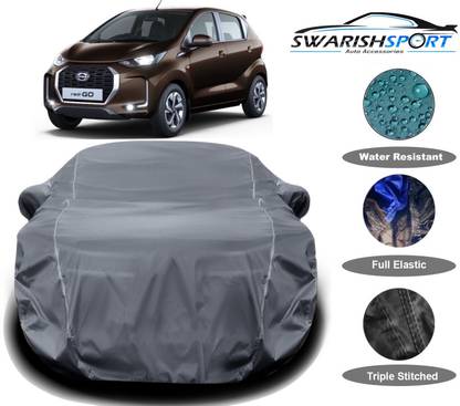 Swarish Car Cover For Datsun redi-GO (With Mirror Pockets)