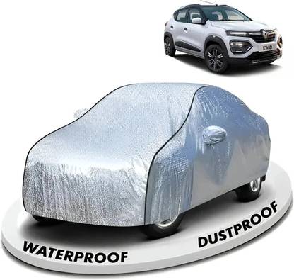 FABTEC Car Cover For Renault Kwid (With Mirror Pockets)