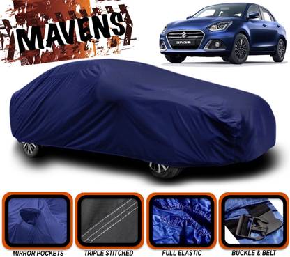 MAVENS Car Cover For Maruti Suzuki Dzire (With Mirror Pockets)
