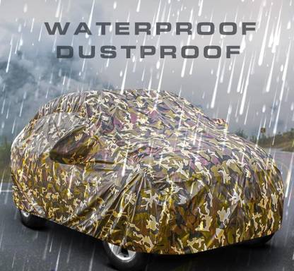 DRINAY Car Cover For Mahindra eKUV100 (With Mirror Pockets)