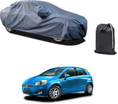 GOSHIV-car and bike accessories Car Cover For Fiat Grande Punto (With Mirror Pockets)