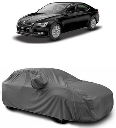 DIGGU Car Cover For Skoda Superb Corporate 1.8 TSI MT Petrol (With Mirror Pockets)