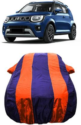 Wegather Car Cover For Maruti Suzuki Ignis 1.3 Delta (With Mirror Pockets)