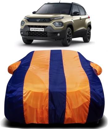 MAVENS Car Cover For Tata Punch (With Mirror Pockets)