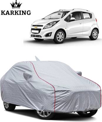 KARKING Car Cover For Chevrolet Beat (With Mirror Pockets)
