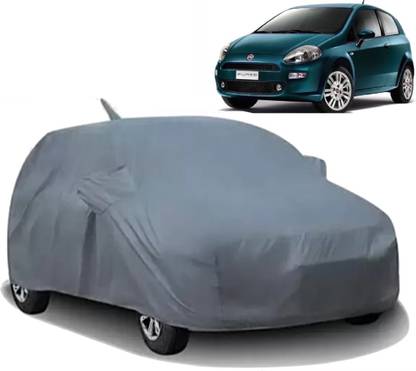 FIXILOS Car Cover For Fiat Grande Punto (With Mirror Pockets)