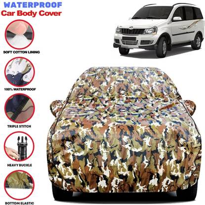 Grizzly Car Cover For Mahindra Xylo, Xylo D2, Xylo D2 BS III, Xylo D2 BS IV Diesel, Xylo D2 Maxx, Xylo D2 Maxx BSIV, Xylo D2 Maxx BSIV Diesel, Xylo D4, Xylo D4 BS III, Xylo D4 Diesel, Xylo E4, Xylo E6, Xylo E8, Xylo EX, Xylo H4, Xylo H4 ABS, Xylo H4 ABS Diesel, Xylo H4 Diesel, Xylo H8, Xylo H9, Xylo LX (With Mirror Pockets)