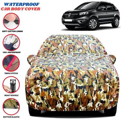 Grizzly Car Cover For Renault Koleos, Koleos 2.0L, Koleos 4X2 MT, Koleos 4X4 AT, Koleos 4X4 MT (With Mirror Pockets)
