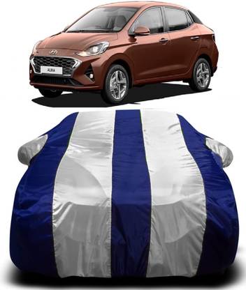 XOCAVO Car Cover For Hyundai Aura (With Mirror Pockets)
